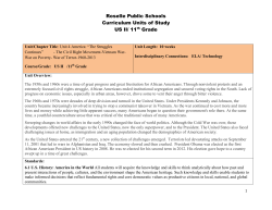 Unit Plan Template - Roselle Public Schools