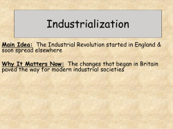 Industrialization