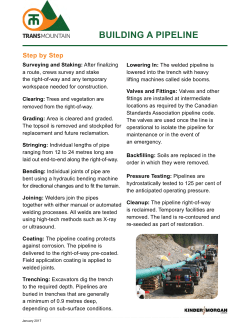 Construction - Trans Mountain