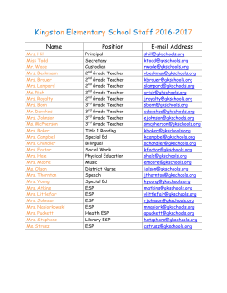Staff Directory 2016-2017