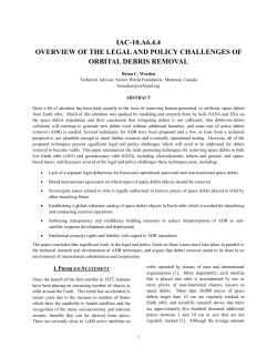 iac-10.a6.4.4 overview of the legal and policy challenges of orbital