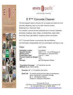 EP Concrete Cleaner