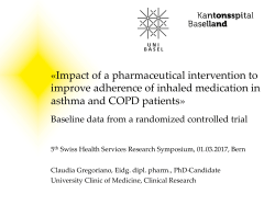 Impact of a pharmaceutical intervention to improve