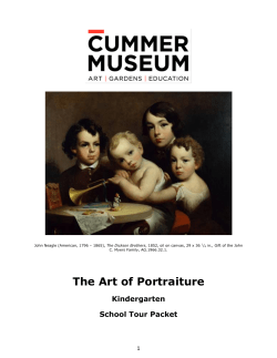 The Art of Portraiture