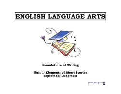 Unit 1 - Paterson Public Schools