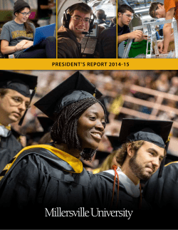 president`s report 2014-15