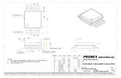 8 LEAD MSOP, 3.00mm BODY 0.65mm PITCH