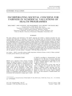 Incorporating societal concerns for fairness in numerical valuations