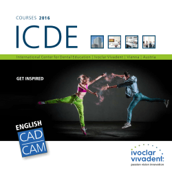 CA CAM D - Ivoclar Vivadent
