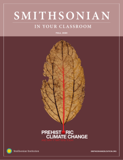 PrEhiSt ric climatE changE