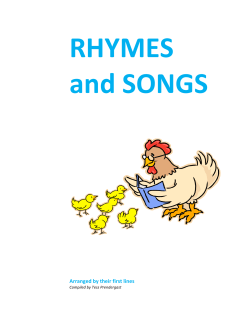 Rhymes and Songs