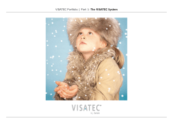 VISATEC Portfolio | Part 1: The VISATEC System