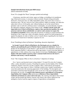 Sample intros from past HOD essays