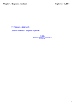 Segment addition and midpoint