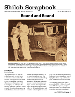 May 2014 - Shiloh Museum of Ozark History