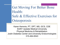 Get Moving For Better Bone Health