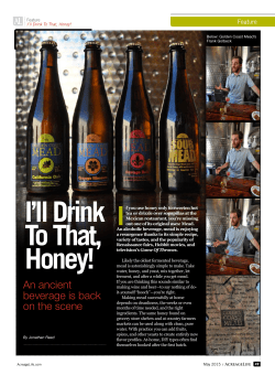 I`llDrink To That, Honey!