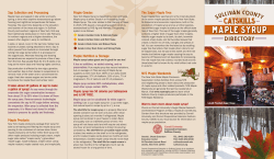 Maple Syrup Directory