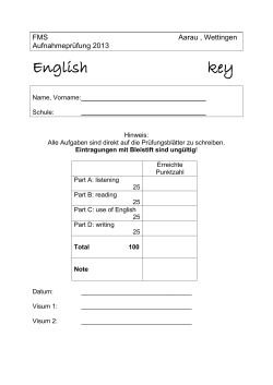 English key