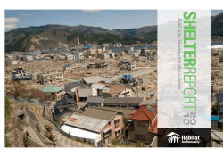 Build Hope: Housing Cities After a Disaster