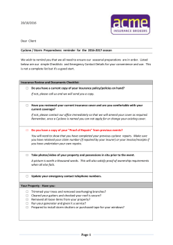 cyclone preparedness letter