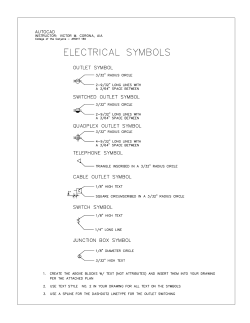 electrical symbols - College of the Canyons