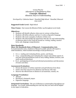 Allusion in Huckleberry Finn - The Mark Twain Boyhood Home