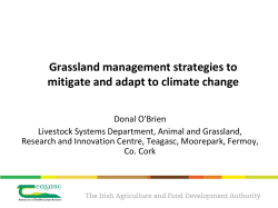 Grassland management strategies to mitigate and