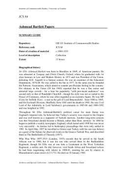 C_RefNo - Library - University of London