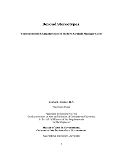 Beyond Stereotypes: