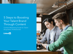 5 Steps to Boosting Your Talent Brand Through Content