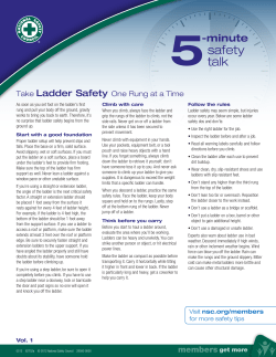 5safety talk - National Safety Council