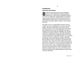 Introd uction - Reflections Journal