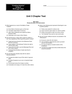 Unit 3 Chapter Test