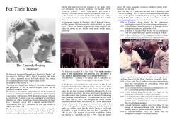 F&uuml;r ihre Ideen - KennedySociety.dk