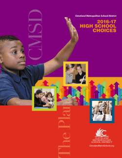 English - Cleveland Metropolitan School District