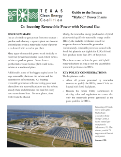 Hybrid Power Plants: Co-locating Renewable Power with Natural Gas