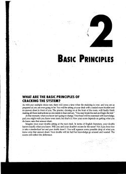 AP Lit and Comp Multiple Choice Test Taking