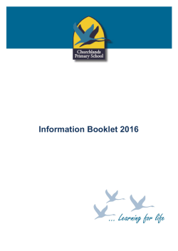 here - Churchlands Primary School