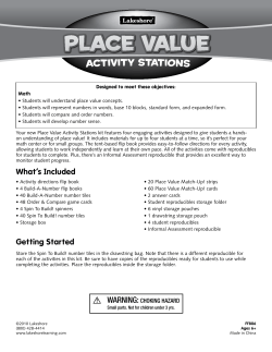 place value - Lakeshore Learning