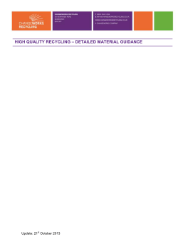 Paper - Changeworks Recycling