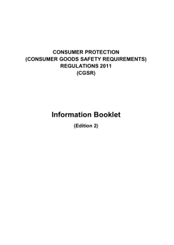 Information Booklet