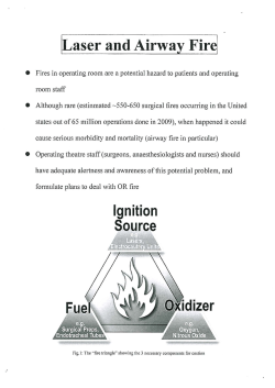 Laser and Airway Fire