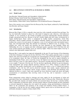 THE EVERGLADES RIDGE AND SLOUGH CONCEPTUAL MODEL