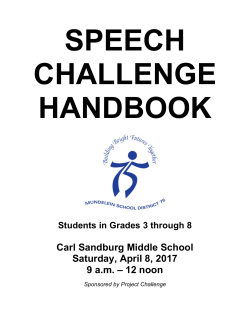 English Handbook - Mundelein School District