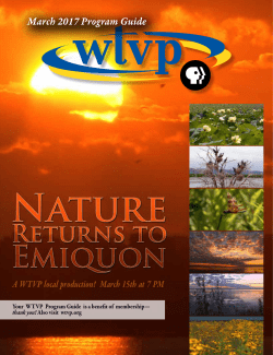March 2017 Program Guide
