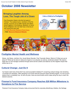 Everyone Goes Home - Firefighter Life Safety Initiatives Program