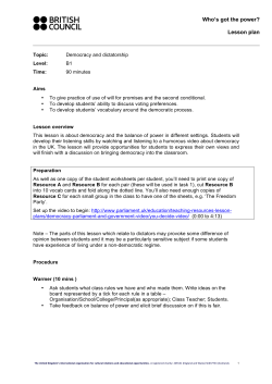 Lesson plan - TeachingEnglish