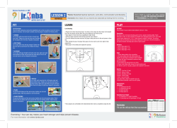 lesson 2 - Reliance Foundation Jr. NBA 2016