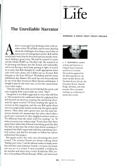 The Unreliable Narrator